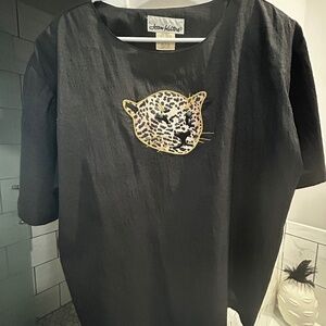 Vintage Joan Walter’s leopard black too